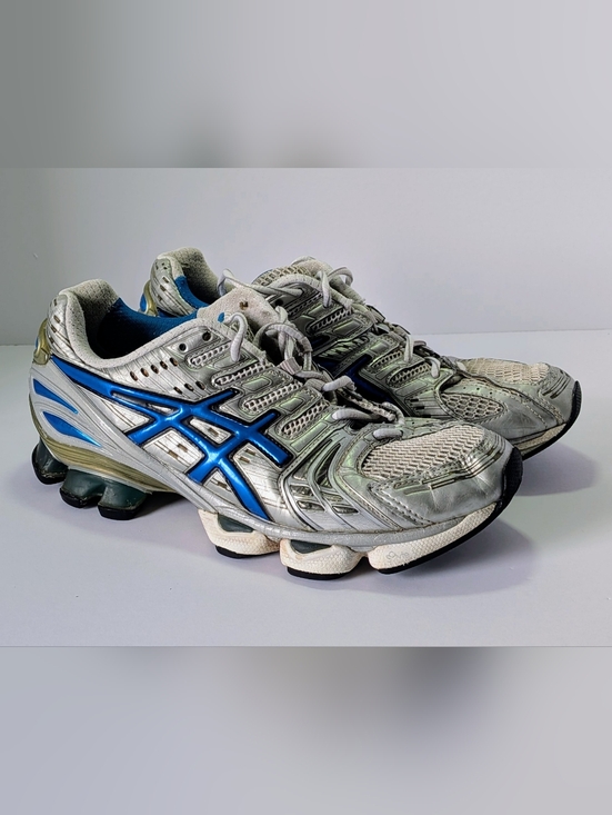 Asics Other - ASICS Gel-Kinsei 2 Women’s Size 8 Running Shoes Silver Blue Cushioned Trainers